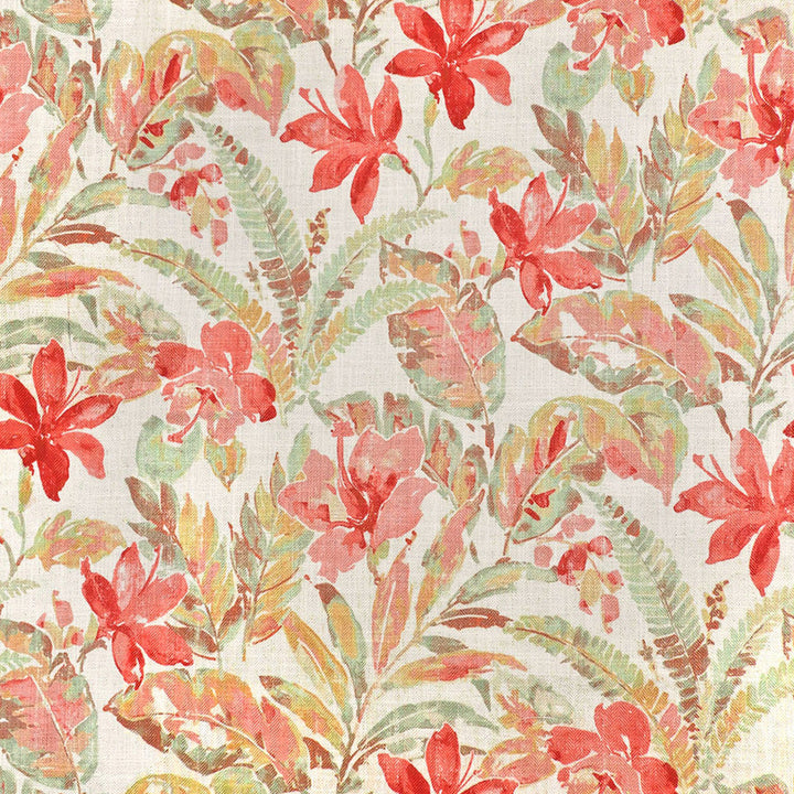 S3625 Coral by Greenhouse Designer Fabric 95% Polyester, 5% Linen China 85,000 </p><p>Repeat: 28" H, 28" V 58" - Swanky Fabrics -
