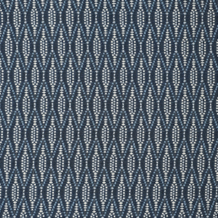 S3791 Navy by Greenhouse Designer Fabric 58.67% Polyester, 41.33% Cotton USA 33,000 double rubs </p><p>Repeat: 2.875" H, .813" V 56" - Swanky Fabrics -