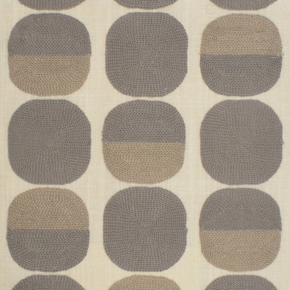 S3828 Dove by Greenhouse Designer Fabric 52% Cotton, 48% Polyester With 100% Cotton Embroidery India 9,000 </p><p>Repeat: 10.5" H, 9.3" V 52" - Swanky Fabrics -