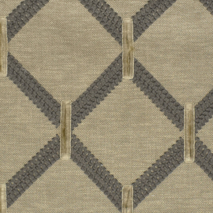 S3833 Fog by Greenhouse Designer Fabric 71% Polyester, 29% Cotton With 100% Viscose Embroidery India 9,000 </p><p>Repeat: 6.4" H, 6.4" V 52" - Swanky Fabrics -