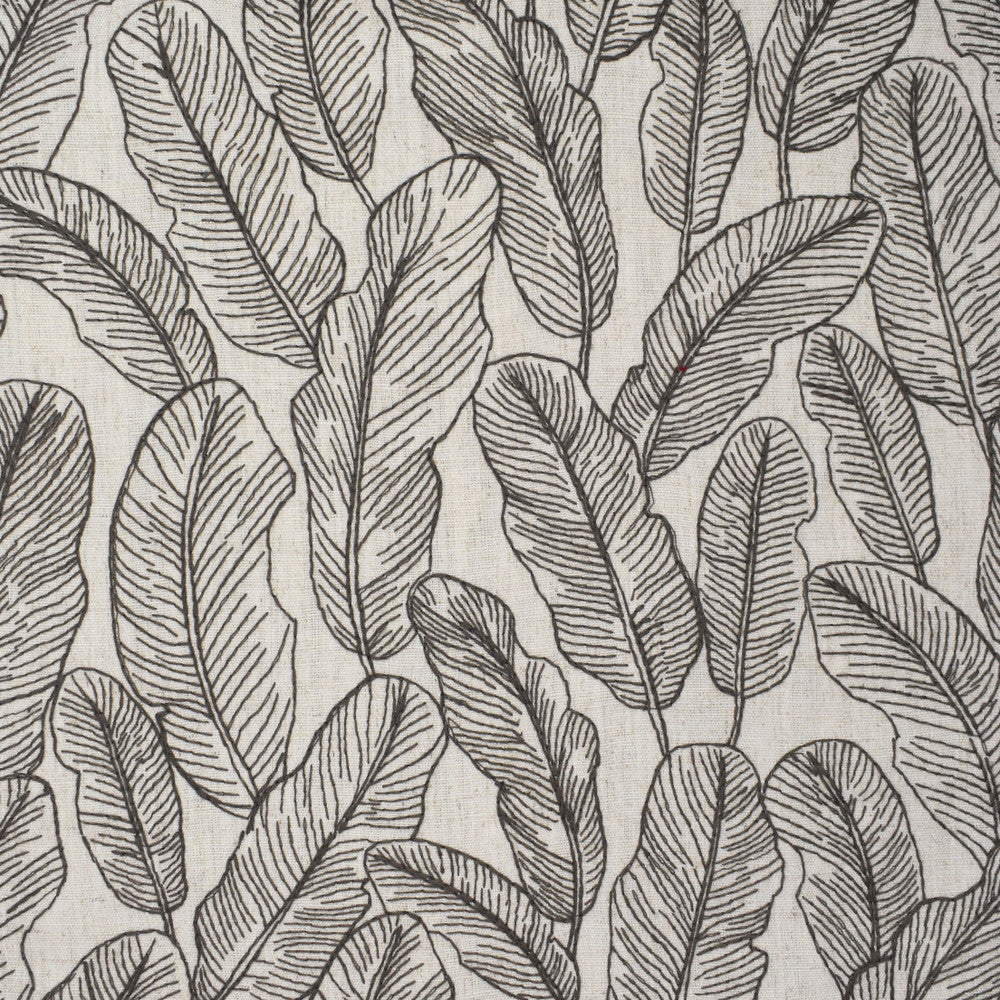 S3843 Slate by Greenhouse Designer Fabric 92% Polyester, 8% Linen India 50,000 </p><p>Repeat: 17" H, 15.5" V 51" - Swanky Fabrics -