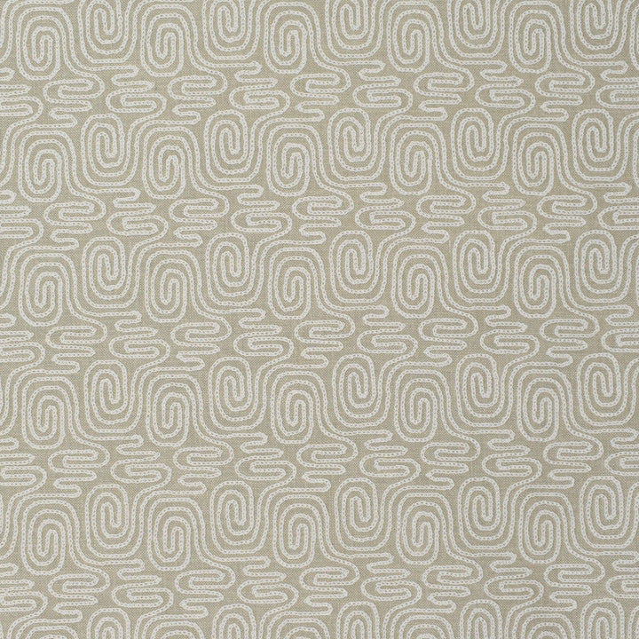 S3870 Smoke by Greenhouse Designer Fabric 73% Cotton, 27% Polyester With 100% Cotton Embroidery India DRAPERY </p><p>Repeat: 6" H, 6" V 56" - Swanky Fabrics -