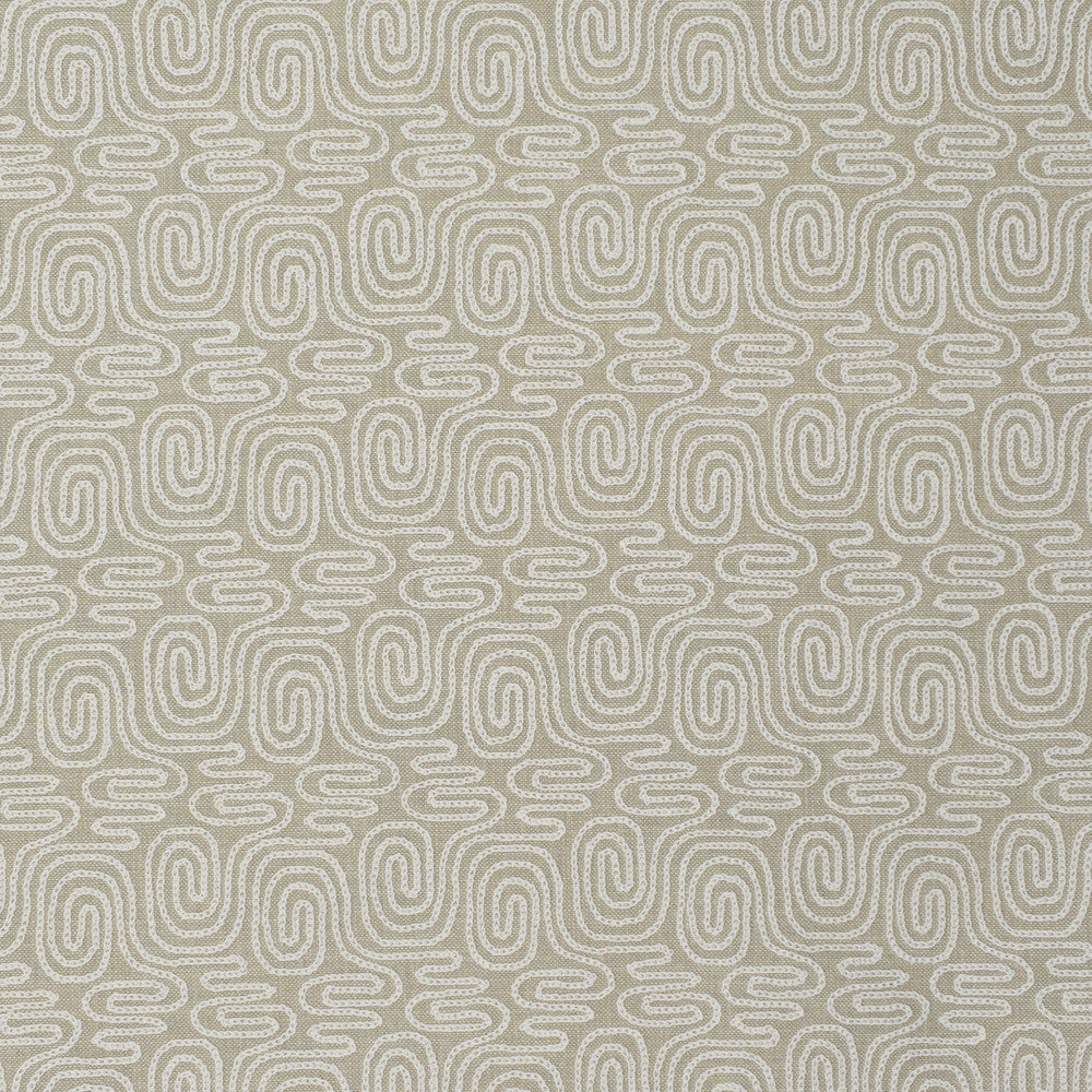 S3870 Smoke by Greenhouse Designer Fabric 73% Cotton, 27% Polyester With 100% Cotton Embroidery India DRAPERY double rubs </p><p>Repeat: 6" H, 6" V 56" - Swanky Fabrics -