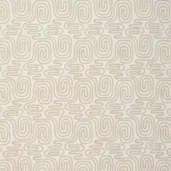 S3881 Neutral by Greenhouse Designer Fabric S52: Oyster 73% Cotton, 27% Polyester With 100% Cotton Embroidery India DRAPERY double rubs </p><p>Repeat: 6" H, 6" V 56" - Swanky Fabrics -