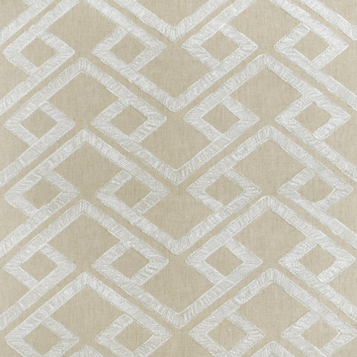S3899 Cloud by Greenhouse Designer Fabric 68% Polyester, 21% Linen, 11% Cotton With 100% Polyester Embroidery India 9,000 double rubs </p><p>Repeat: 10.9" H, 4.1" V 54" - Swanky Fabrics -