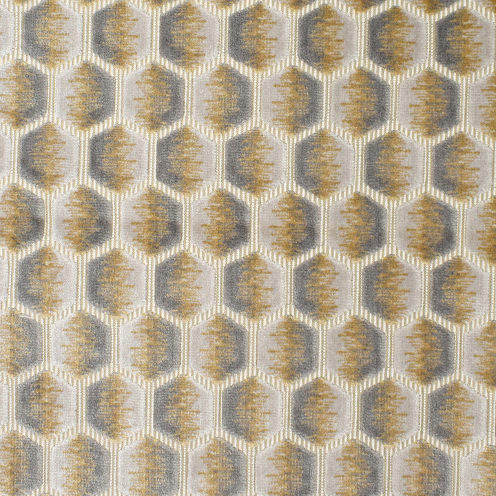 S3908 Beige by Greenhouse Designer Fabric S52: Oyster 51% Polyester, 49% Viscose India 50,000 double rubs </p><p>Repeat: 1.5" H, 2.75" V 54" - Swanky Fabrics -