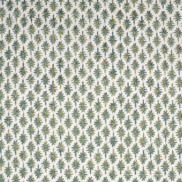 S3942 Seaglass by Greenhouse Designer Fabric S53: Meadow 50% Polyester, 50% Cotton With 100% Viscose Embroidery India 9,000 double rubs </p><p>Repeat: 1.1" H, 1.2" V 52" - Swanky Fabrics -