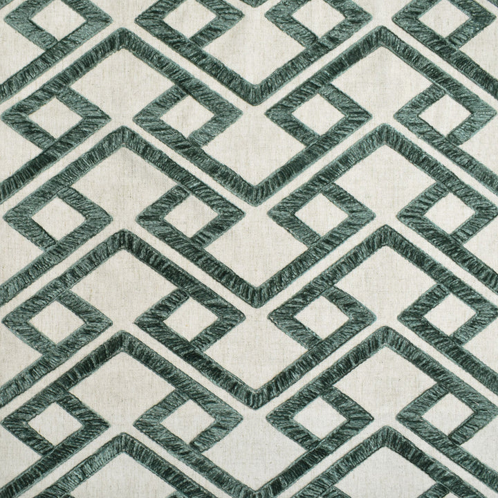 S3948 Aloe by Greenhouse Designer Fabric S53: Meadow 68% Polyester, 21% Linen, 11% Cotton With 100% Polyester Embroidery India 9,000 double rubs </p><p>Repeat: 10.9" H, 4.1" V 54" - Swanky Fabrics -