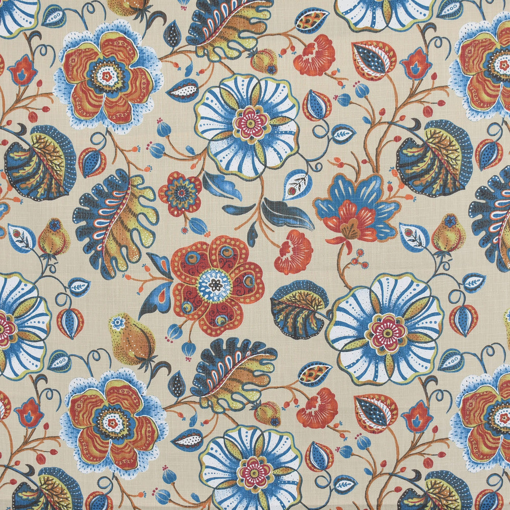 S3972 Chili by Greenhouse Designer Fabric 59% Cotton, 41% Polyester China 15,000 double rubs </p><p>Repeat: 24.5" H, 27.5" V 54" - Swanky Fabrics -