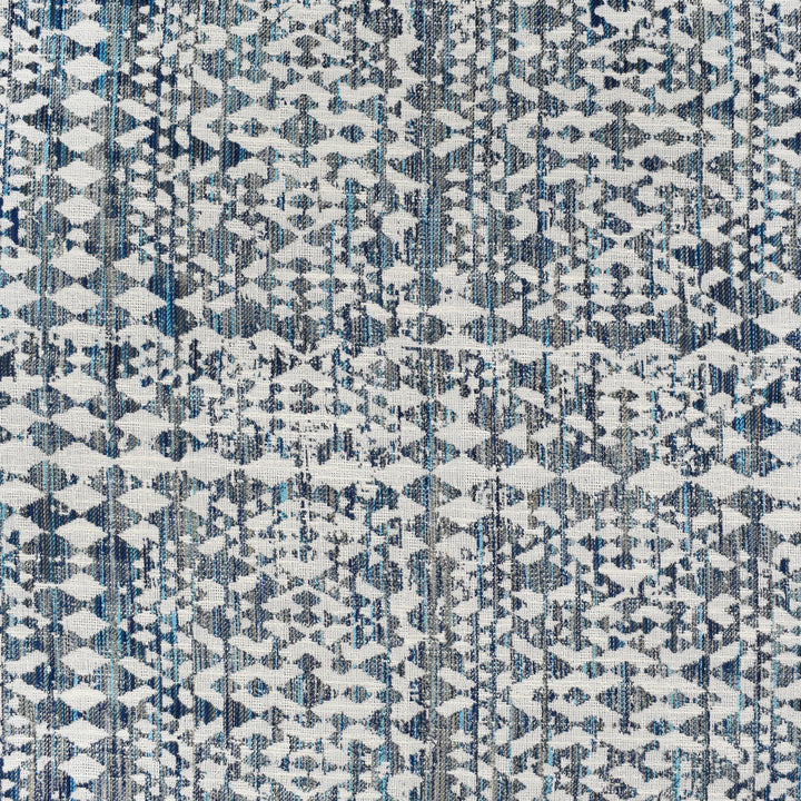 S3999 Azure by Greenhouse Designer Fabric 52% Viscose, 31% Cotton, 17% Polyester India 15,000 double rubs </p><p>Repeat: 9.75" H, 13.5" V 54" - Swanky Fabrics -