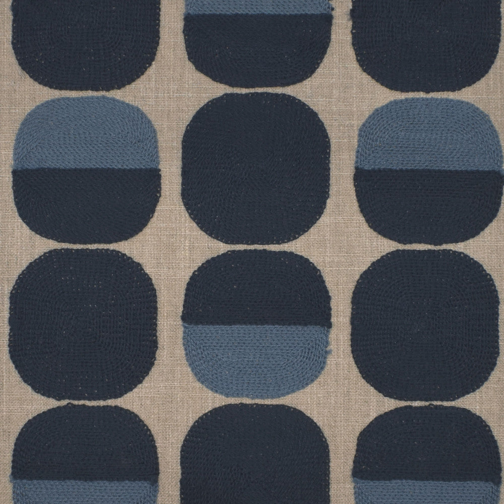 S4033 Prussian by Greenhouse Designer Fabric S54: Baltic 52% Cotton, 48% Polyester With 100% Cotton Embroidery India 9,000 double rubs </p><p>Repeat: 10.5" H, 9.3" V 52" - Swanky Fabrics -