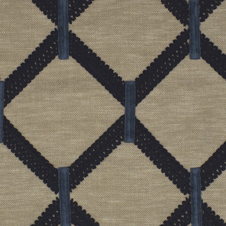 S4036 Nautical by Greenhouse Designer Fabric 71% Polyester, 29% Cotton With 100% Viscose Embroidery India 9,000 double rubs </p><p>Repeat: 6.4" H, 6.4" V 52" - Swanky Fabrics -
