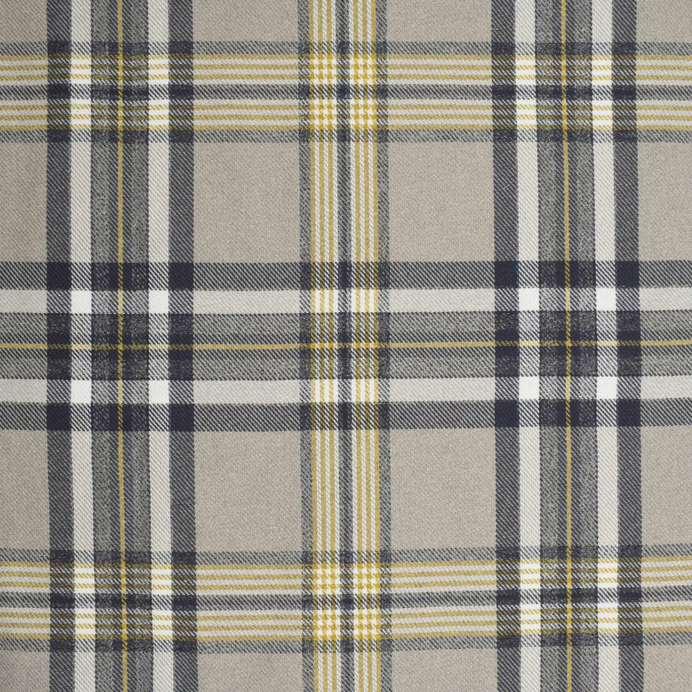 S4044 Putty by Greenhouse Designer Fabric S55: Plaid Coordinates 100% Polyester India 30,000 double rubs </p><p>Repeat: 10.5" H, 9.5" V 56" - Swanky Fabrics -