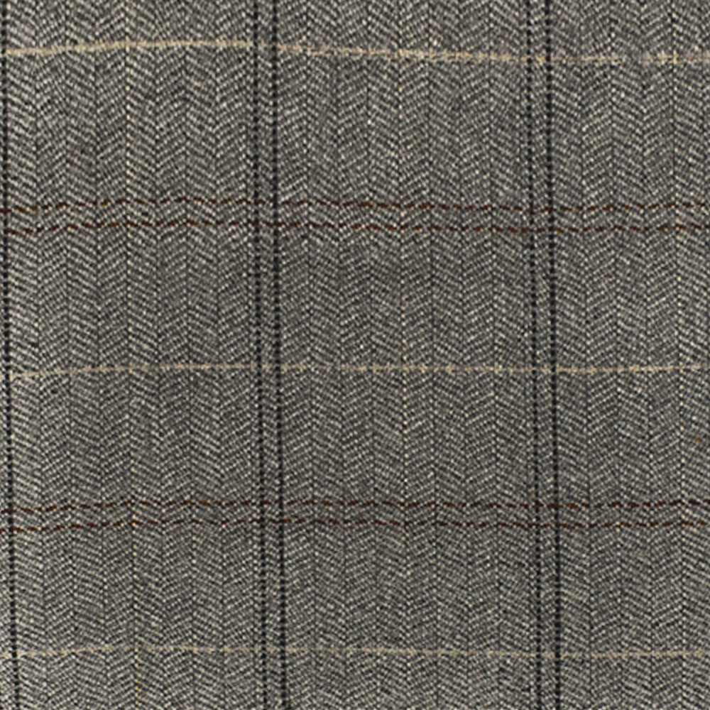 S4073 Stone by Greenhouse Designer Fabric S55: Plaid Coordinates 40% Wool, 35% Polyester, 15% Nylon, 10% Acrylic India 51,000 double rubs </p><p>Repeat: 3.37" H, 3.37" V 55" - Swanky Fabrics -