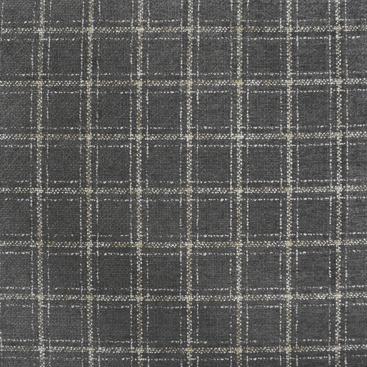 S4076 Shale by Greenhouse Designer Fabric S55: Plaid Coordinates 100% Polyester India 51,000 double rubs </p><p>Repeat: 2" H, 2.3" V 54" - Swanky Fabrics -