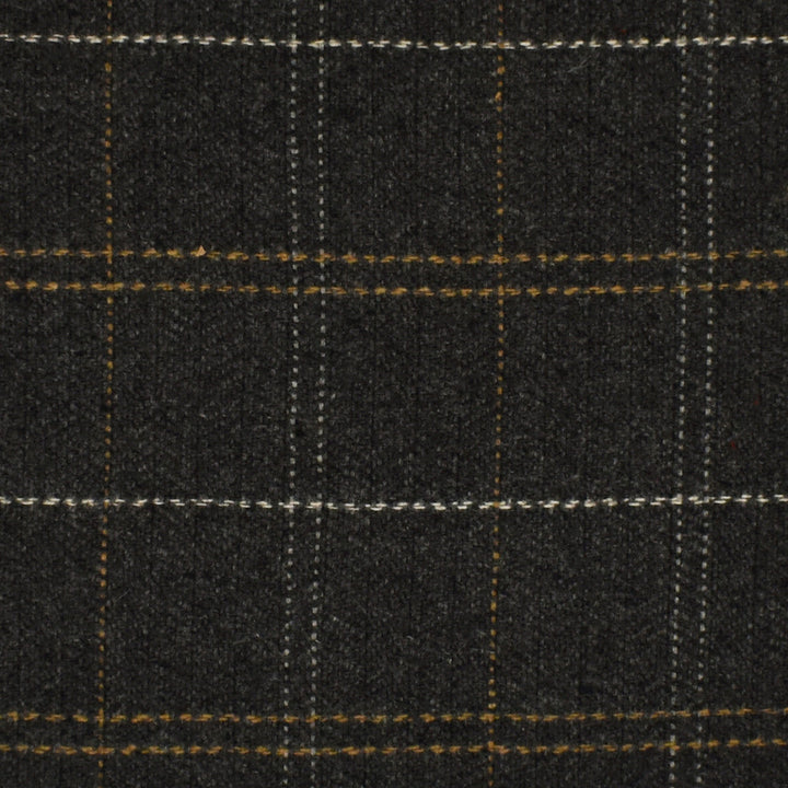 S4084 Smoke by Greenhouse Designer Fabric S55: Plaid Coordinates 40% Wool, 35% Polyester, 15% Nylon, 10% Acrylic India 51,000 double rubs </p><p>Repeat: 3.37" H, 3.37" V 55" - Swanky Fabrics -