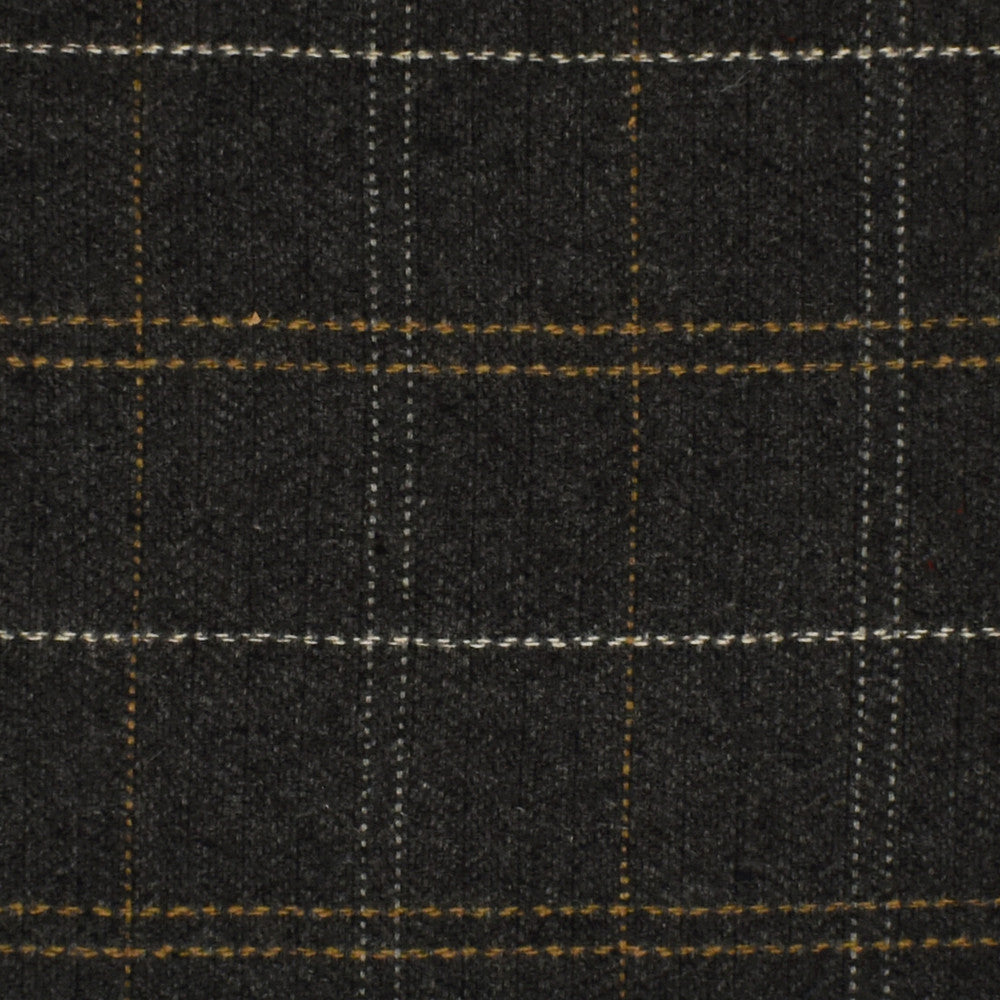 S4084 Smoke by Greenhouse Designer Fabric 40% Wool, 35% Polyester, 15% Nylon, 10% Acrylic India 51,000 </p><p>Repeat: 3.37" H, 3.37" V 55" - Swanky Fabrics -