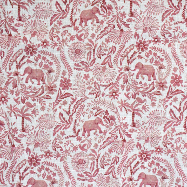 S4095 Coral by Greenhouse Designer Fabric 91% Polyester, 9% Linen China 53,000 double rubs </p><p>Repeat: 9" H, 9" V 56" - Swanky Fabrics -