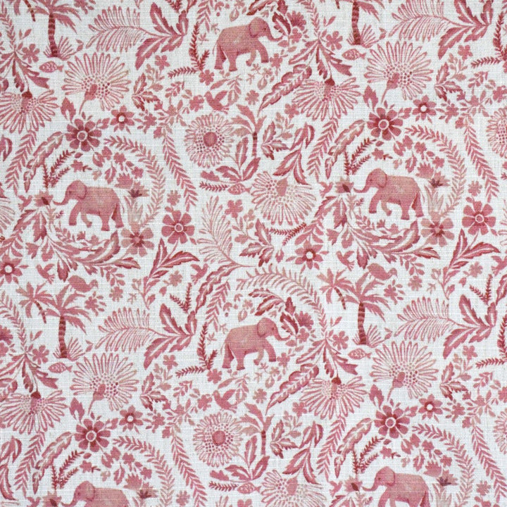 S4095 Coral by Greenhouse Designer Fabric 91% Polyester, 9% Linen China 53,000 </p><p>Repeat: 9" H, 9" V 56" - Swanky Fabrics -