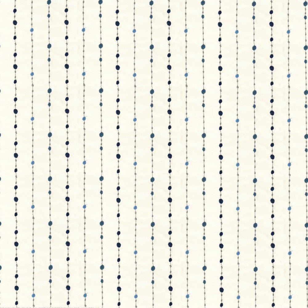 S4120 Indigo by Greenhouse Designer Fabric 34% Viscose, 28% Polyester, 28% Linen, 10% Rayon China 50,000 double rubs </p><p>Repeat: 4.5" H, 3.95" V 57" - Swanky Fabrics -