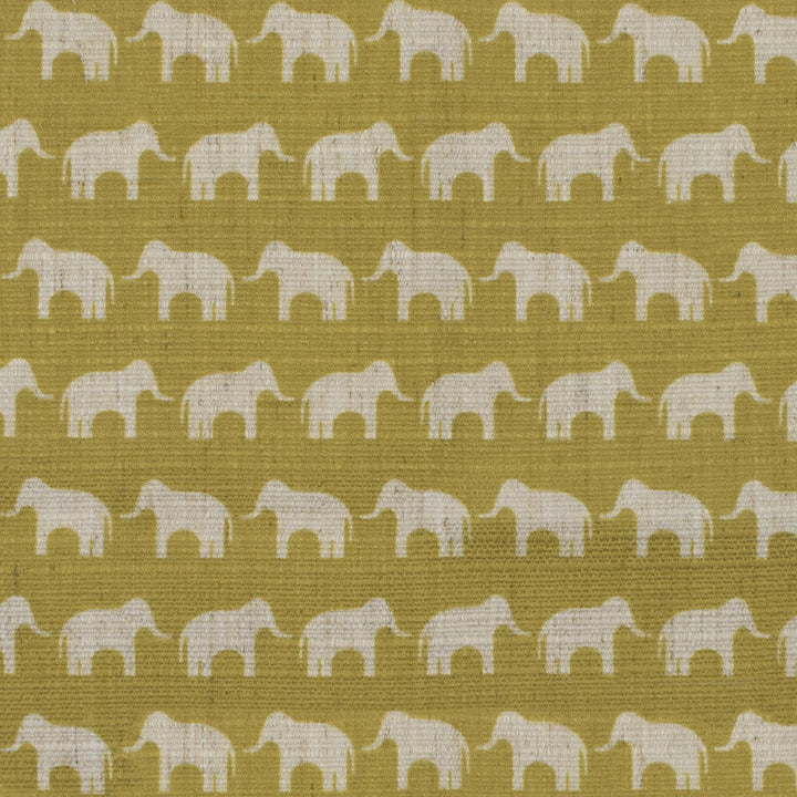 S4139 Citron by Greenhouse Designer Fabric M07: Memos by Color 91% Polyester, 9% Linen China 53,000 double rubs </p><p>Repeat: 1.2" H, 2.4" V 56" - Swanky Fabrics -