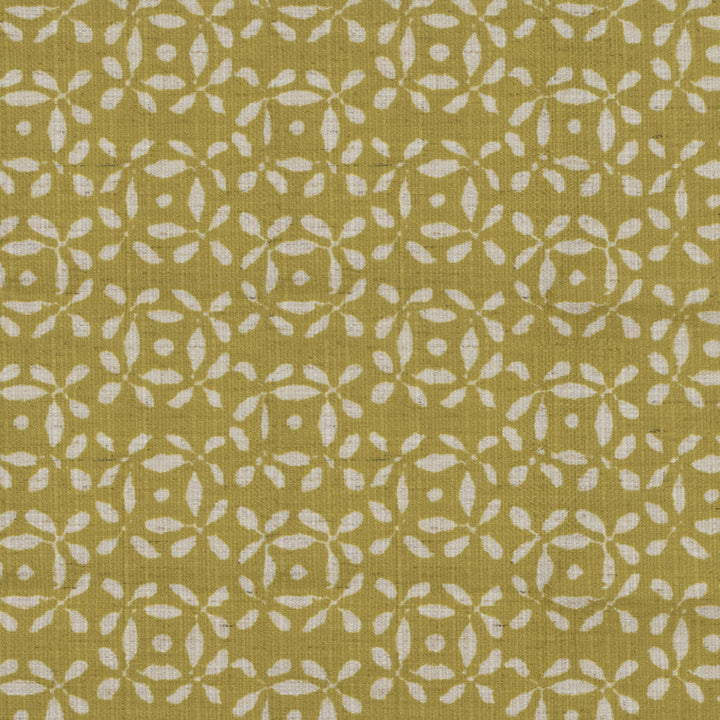 S4142 Citron by Greenhouse Designer Fabric 91% Polyester, 9% Linen China 53,000 </p><p>Repeat: 9" H, 8.5" V 56" - Swanky Fabrics -