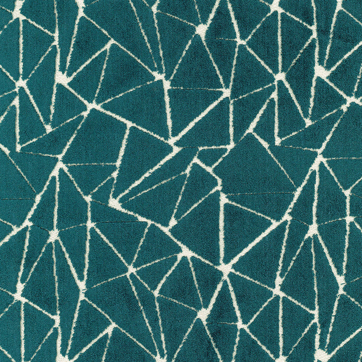 S4143 Teal by Greenhouse Designer Fabric 88% Spun Viscose, 12% Polyester India 24,000 double rubs </p><p>Repeat: 7" H, 7.5" V 59" - Swanky Fabrics -