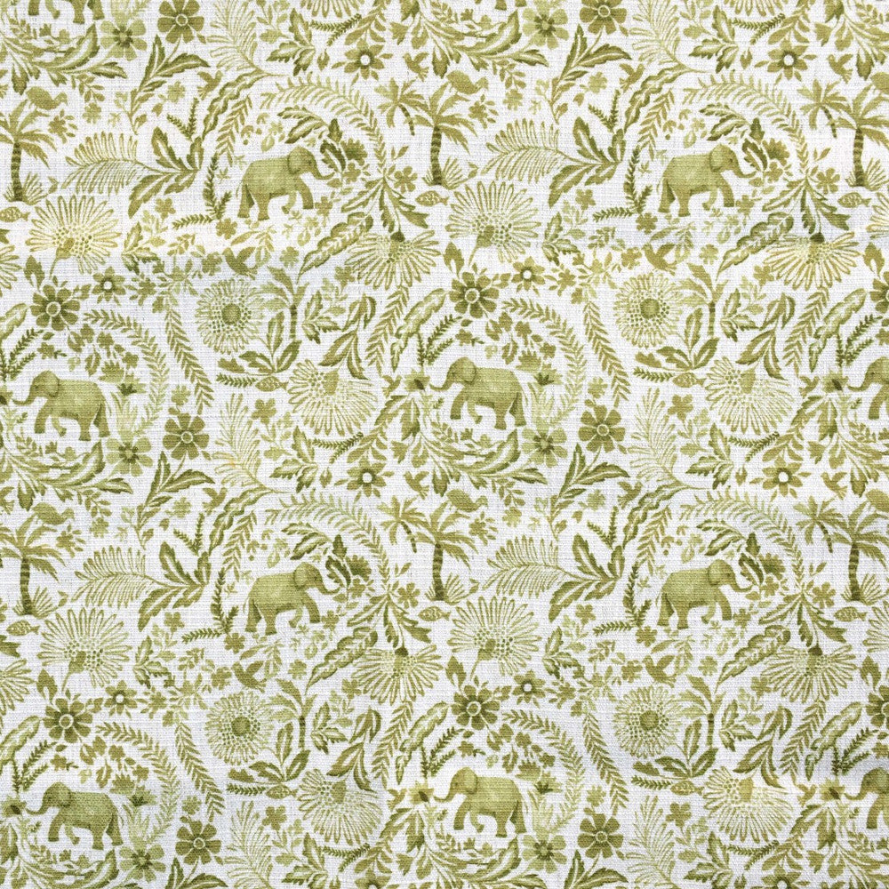 S4144 Citron by Greenhouse Designer Fabric 91% Polyester, 9% Linen China 53,000 </p><p>Repeat: 9" H, 9" V 56" - Swanky Fabrics -