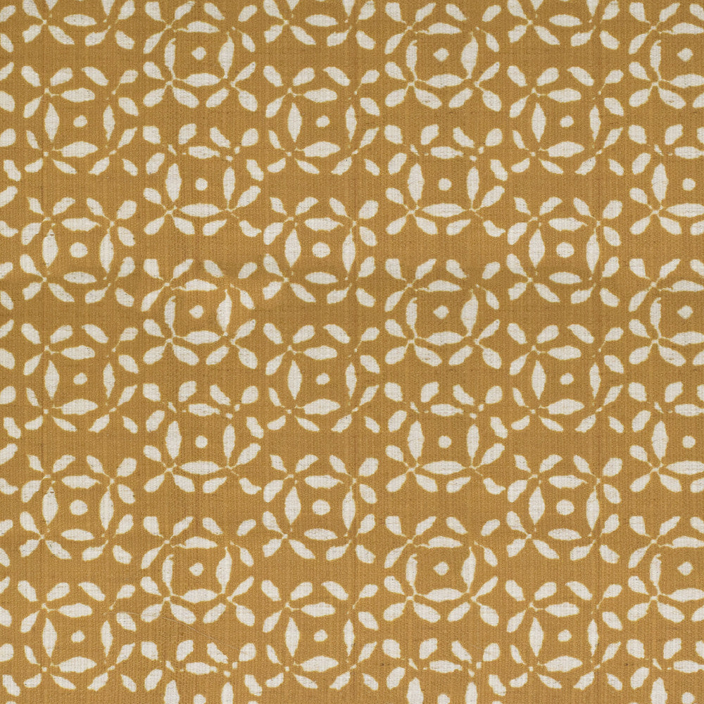 S4154 Saffron by Greenhouse Designer Fabric M07: Memos by Color 91% Polyester, 9% Linen China 53,000 double rubs </p><p>Repeat: 9" H, 8.5" V 56" - Swanky Fabrics -