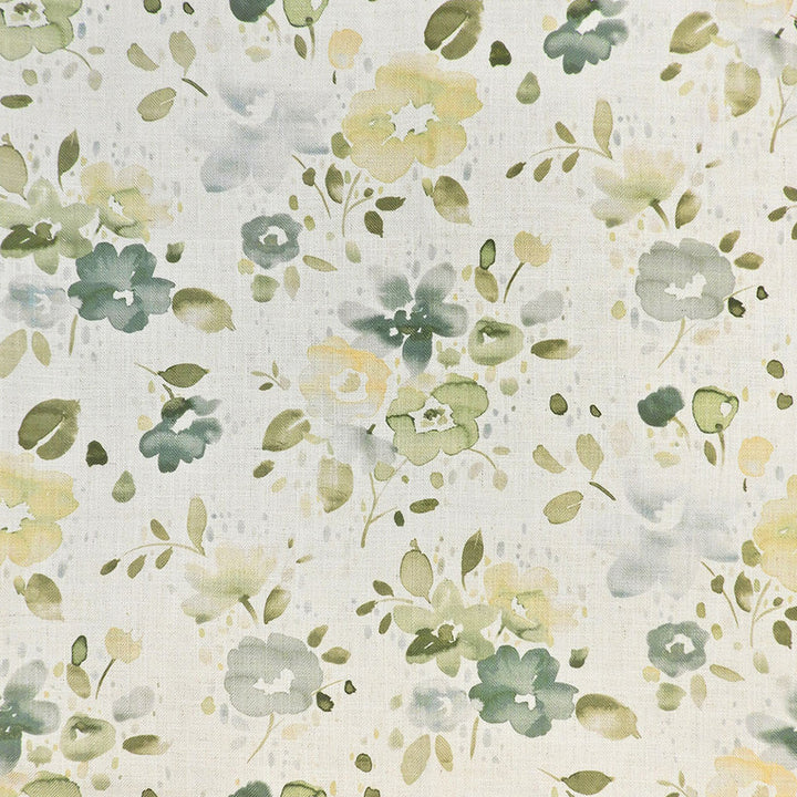 S4164 Aloe by Greenhouse Designer Fabric M07: Memos by Color 95% Polyester, 5% Linen China 85,000 double rubs </p><p>Repeat: 28" H, 27.5" V 58" - Swanky Fabrics -