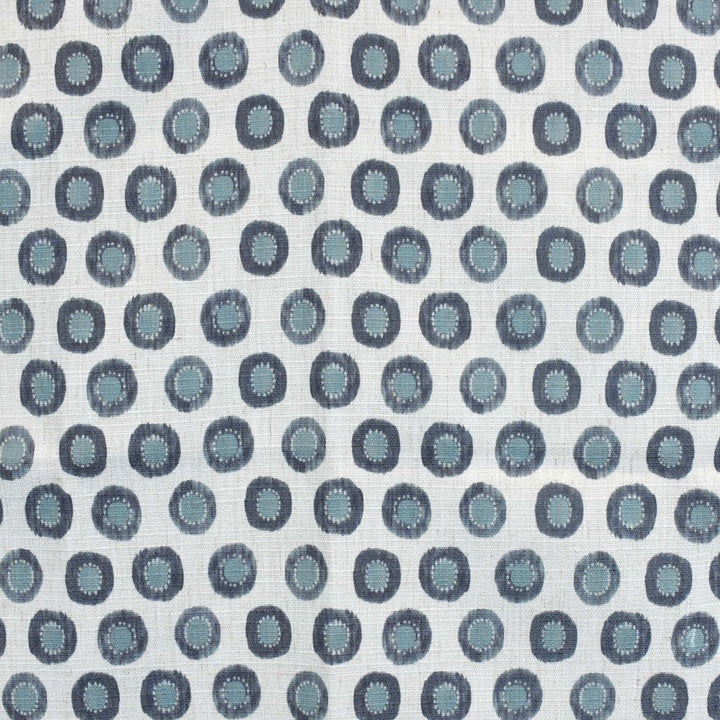 S4173 Slate by Greenhouse Designer Fabric 91% Polyester, 9% Linen China 53,000 double rubs </p><p>Repeat: 6.75" H, 6" V 56" - Swanky Fabrics -