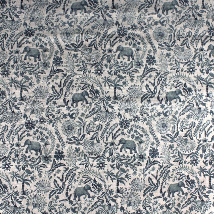 S4176 Slate by Greenhouse Designer Fabric M07: Memos by Color 91% Polyester, 9% Linen China 53,000 double rubs </p><p>Repeat: 9" H, 9" V 56" - Swanky Fabrics -