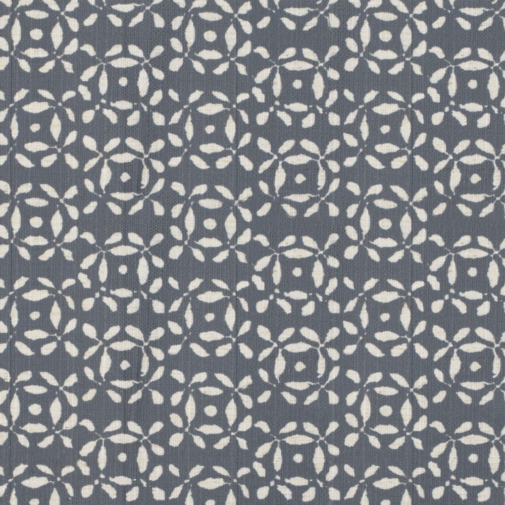 S4177 Stone by Greenhouse Designer Fabric 91% Polyester, 9% Linen China 53,000 double rubs </p><p>Repeat: 9" H, 8.5" V 56" - Swanky Fabrics -