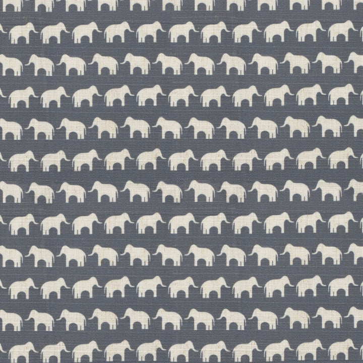 S4183 Slate by Greenhouse Designer Fabric 91% Polyester, 9% Linen China 53,000 double rubs </p><p>Repeat: 1.2" H, 2.4" V 56" - Swanky Fabrics -
