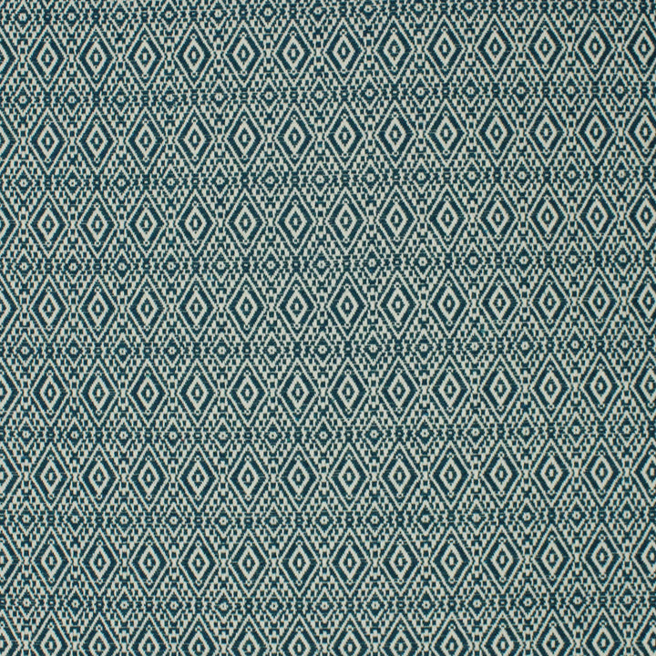 S4230 Teal by Greenhouse Designer Fabric S56: Performance Cotton 70% Cotton, 30% Polyester USA 40,000 double rubs Crypton </p><p>Repeat: 1.462" H, .0875" V 54" - Swanky Fabrics -