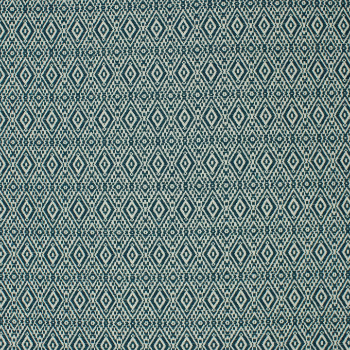 S4230 Teal by Greenhouse Designer Fabric 70% Cotton, 30% Polyester USA 40,000 </p><p>Repeat: 1.462" H, .0875" V 54" - Swanky Fabrics -