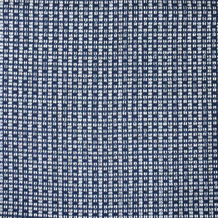 S4523 Indigo by Greenhouse Designer Fabric S63: Outdoor Performance 80.02% Polyester (Uv), 19.98% Olefin USA 63,000 double rubs </p><p>Repeat: .75" H, .625" V 56" - Swanky Fabrics -