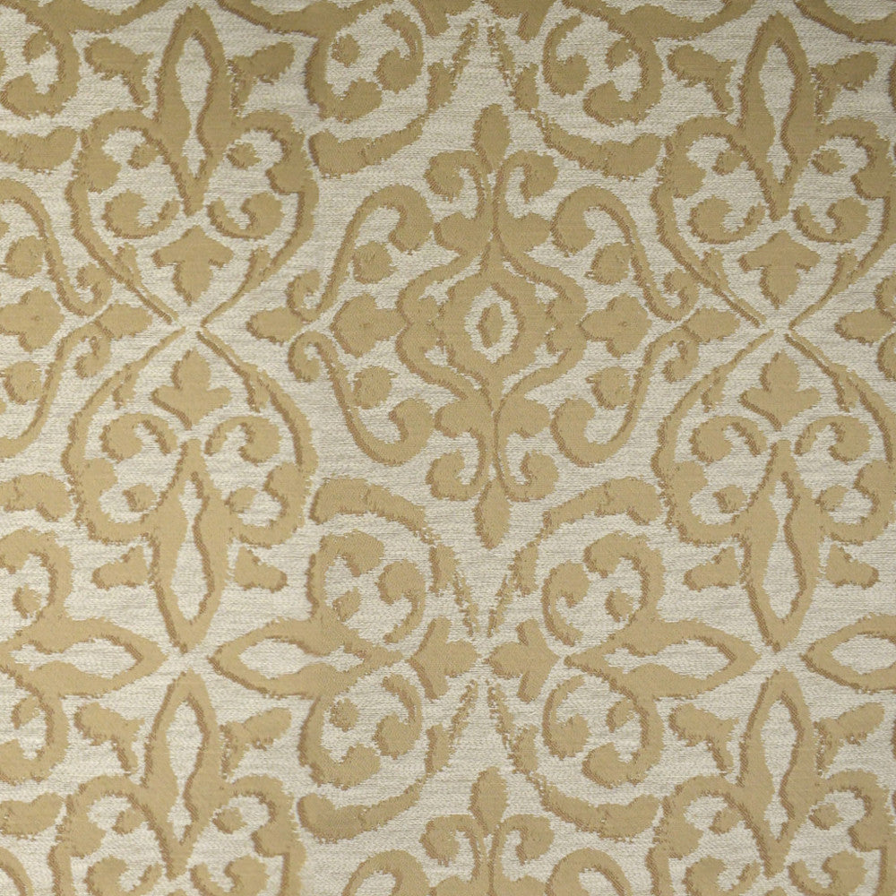 S4643 Champagne by Greenhouse Designer Fabric 78% Polyester, 22% Cotton India 15,000 </p><p>Repeat: 9.3" H, 9.4" V 54" - Swanky Fabrics -