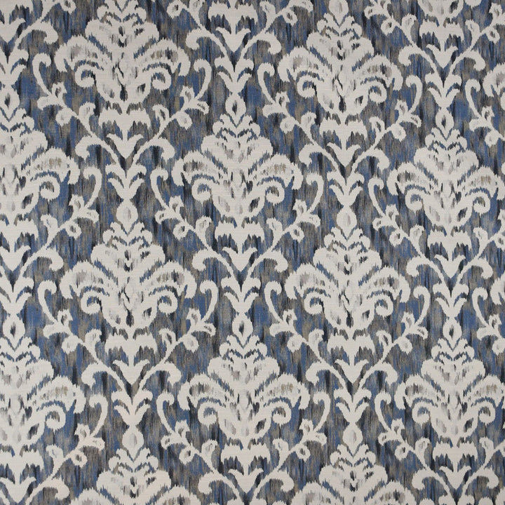 S4690 Indigo by Greenhouse Designer Fabric 100% Polyester India 45,000 </p><p>Repeat: 13.6" H, 13.6" V 54" - Swanky Fabrics -