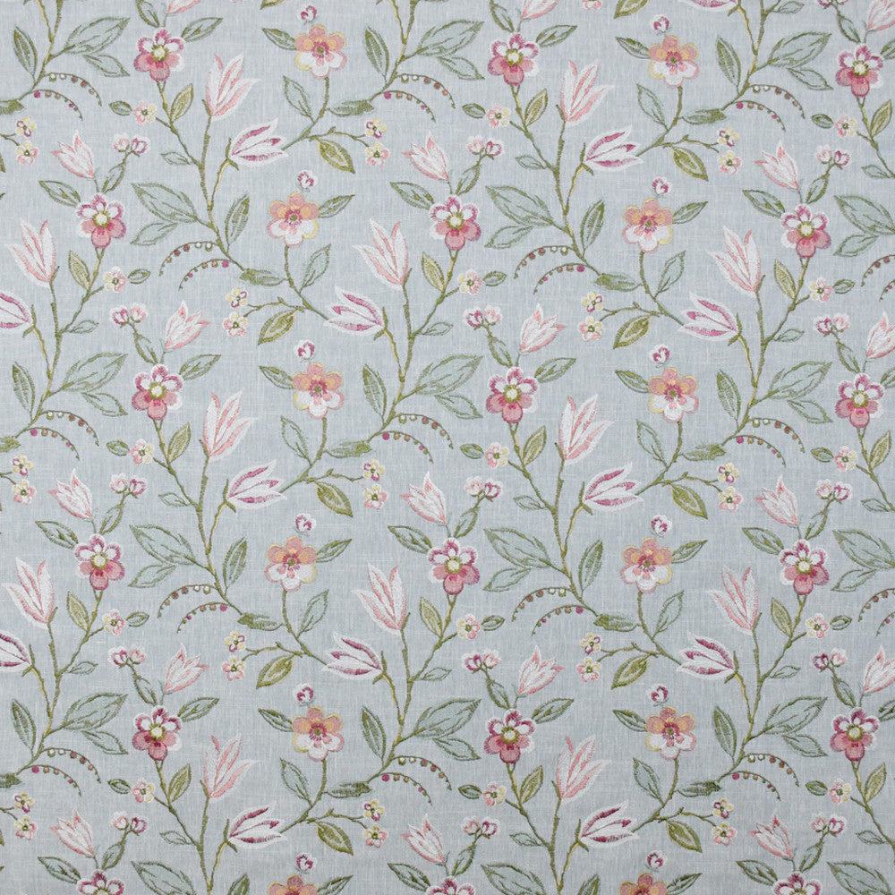 S4812 English Garden by Greenhouse Designer Fabric 58% Cotton, 42% Polyester W/ 100% Rayon Embroidery India 9,000 </p><p>Repeat: 13.125" H, 12.5" V 54" - Swanky Fabrics -