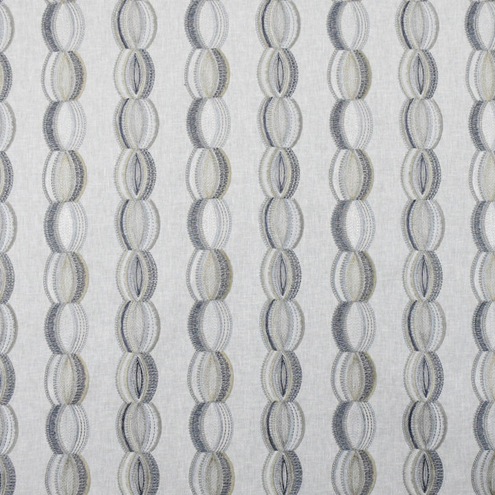 S4818 Slate by Greenhouse Designer Fabric 52% Cotton, 48% Polyester W/ 100% Polyester Embroidery India 9,000 </p><p>Repeat: 8.875" H, 6.25" V 54" - Swanky Fabrics -