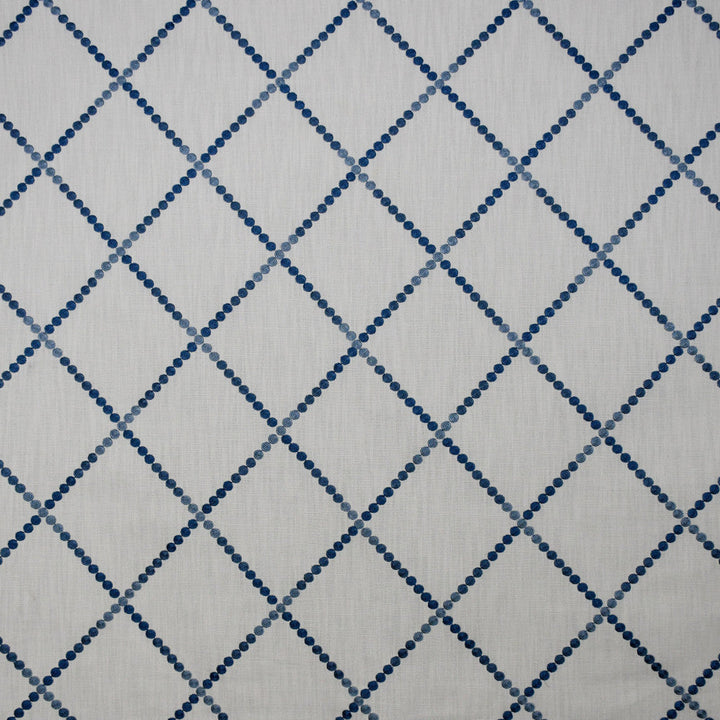 S4823 Cadet by Greenhouse Designer Fabric 54% Cotton, 46% Polyester W/ 100% Rayon Embroidery India 9,000 </p><p>Repeat: 6.875" H, 7.625" V 59" - Swanky Fabrics -