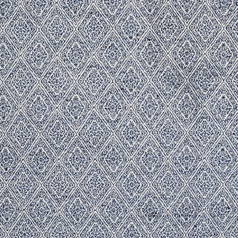 S4824 Denim by Greenhouse Designer Fabric 58% Polyester, 42% Cotton India 34,000 </p><p>Repeat: 2.75" H, 4.25" V 54" - Swanky Fabrics -