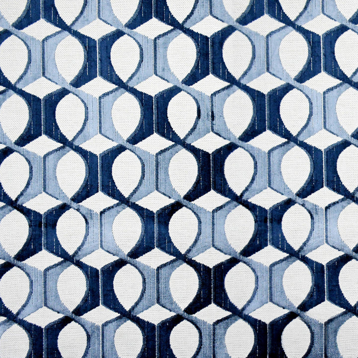 S4828 Indigo by Greenhouse Designer Fabric S69: Rain 56% Polyester, 44% Rayon China 30,000 double rubs </p><p>Repeat: 9.33" H, 10" V 55" - Swanky Fabrics -