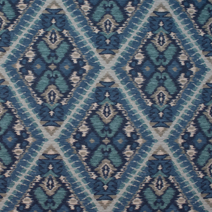 S4835 Peacock by Greenhouse Designer Fabric 100% Cotton India 11,000 </p><p>Repeat: 13.5" H, 18" V 54" - Swanky Fabrics -