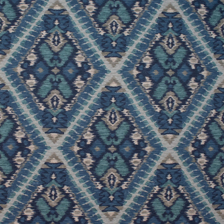 S4835 Peacock by Greenhouse Designer Fabric M15: Memos by Color 100% Cotton India 11,000 double rubs </p><p>Repeat: 13.5" H, 18" V 54" - Swanky Fabrics -