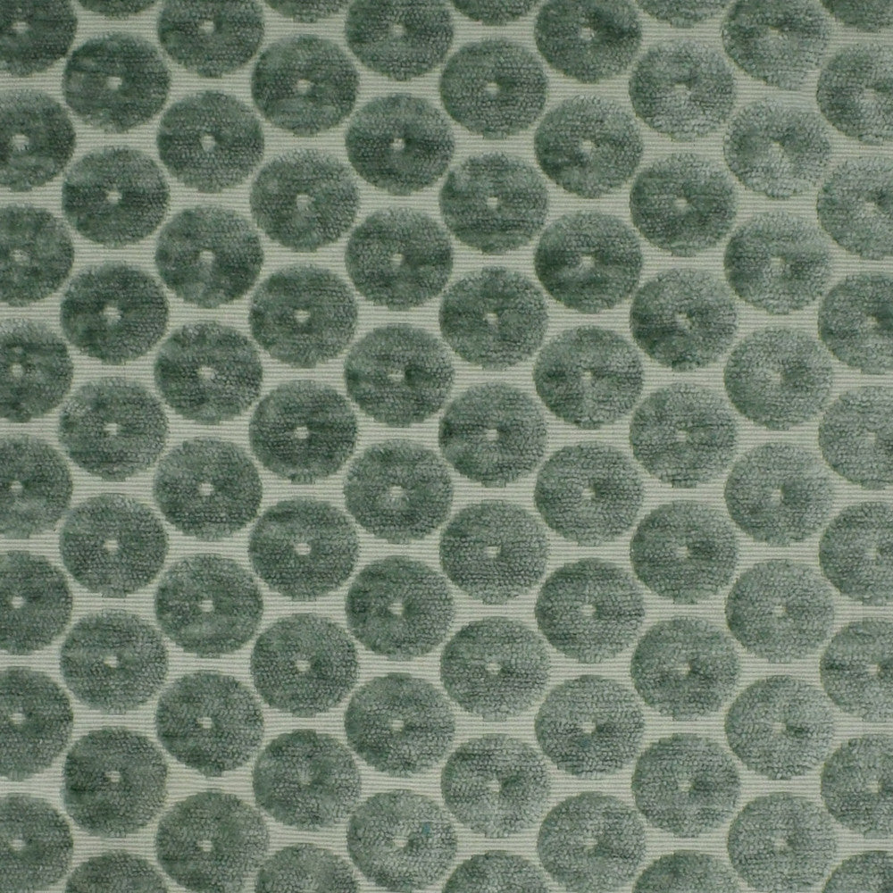 S4866 Celadon by Greenhouse Designer Fabric S70: Moss 100% Polyester China 50,000 double rubs Soil & Stain Repellent </p><p>Repeat: 2" H, 2" V 55" - Swanky Fabrics -