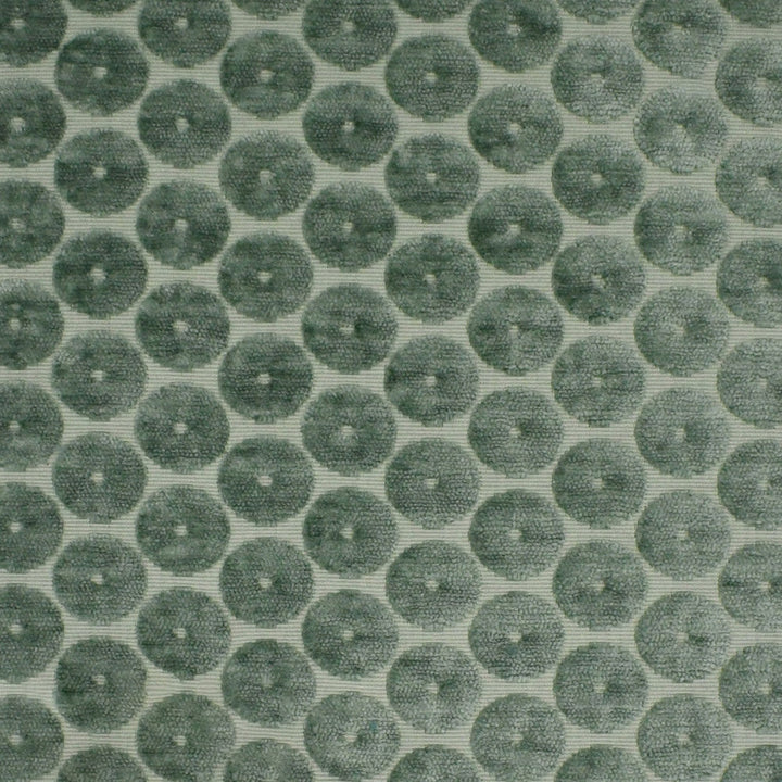 S4866 Celadon by Greenhouse Designer Fabric S70: Moss 100% Polyester China 50,000 double rubs Soil & Stain Repellent </p><p>Repeat: 2" H, 2" V 55" - Swanky Fabrics -