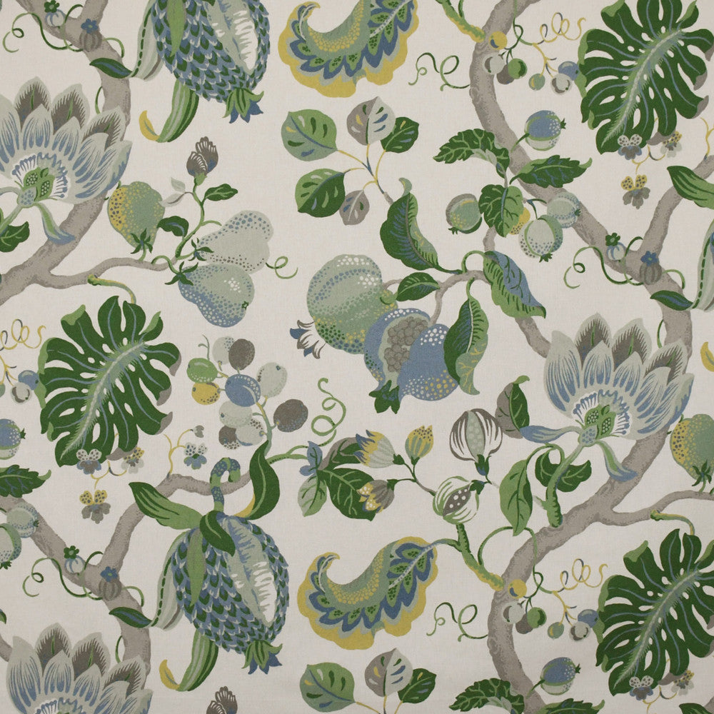 S4868 Lagoon by Greenhouse Designer Fabric S70: Moss 100% Cotton Spain 51,000 double rubs Soil & Stain Repellent </p><p>Repeat: 27" H, 27" V 54" - Swanky Fabrics -