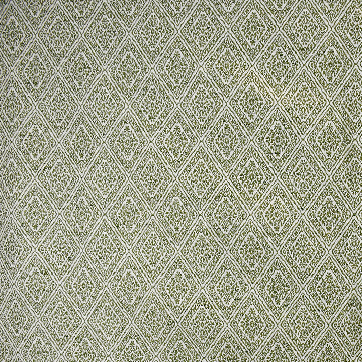 S4875 Moss by Greenhouse Designer Fabric 58% Polyester, 42% Cotton India 34,000 </p><p>Repeat: 2.75" H, 4.25" V 54" - Swanky Fabrics -